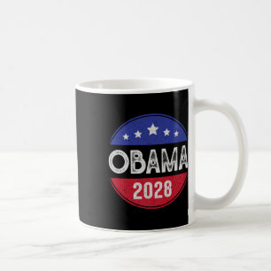 Obama Retro Vintage Flag Patriotic 2028 Political Coffee Mug