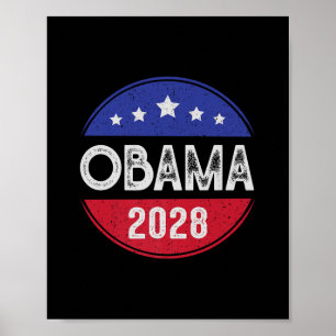 Obama Retro Vintage Patriotic 2028 Lets Fix This Poster