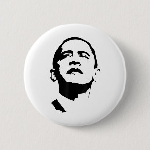 Obama Shirt - President Barack Obama 6 Cm Round Badge
