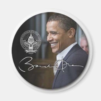 Obama signature Fridge magnet - Customised