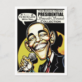 Obama Sings! (2012) Postcard