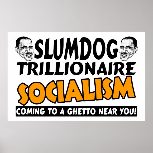 Obama: Slumdog Trillionaire Poster (Front)