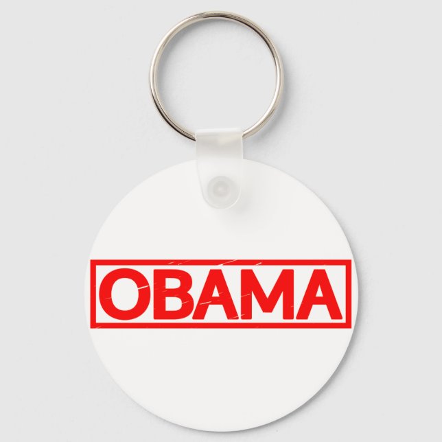 Obama Stamp Key Ring (Front)