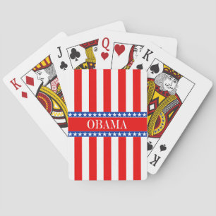 Obama Stars & Stripes Playing Cards