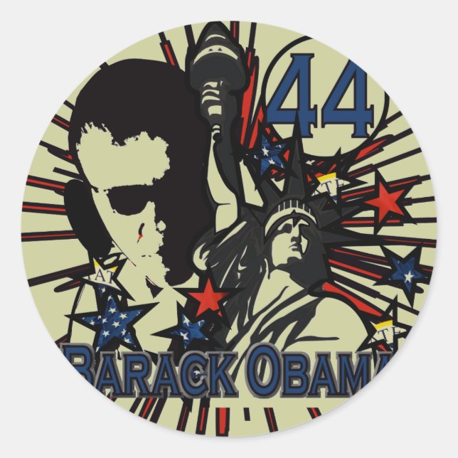 Obama Sticker - (Front)