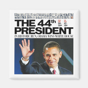 Obama: The 44th President Magnet