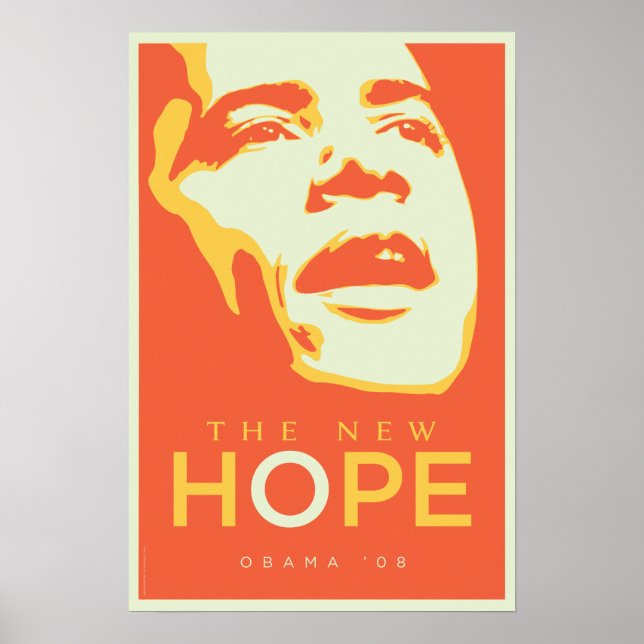OBAMA: The New Hope_Orange Poster (Front)