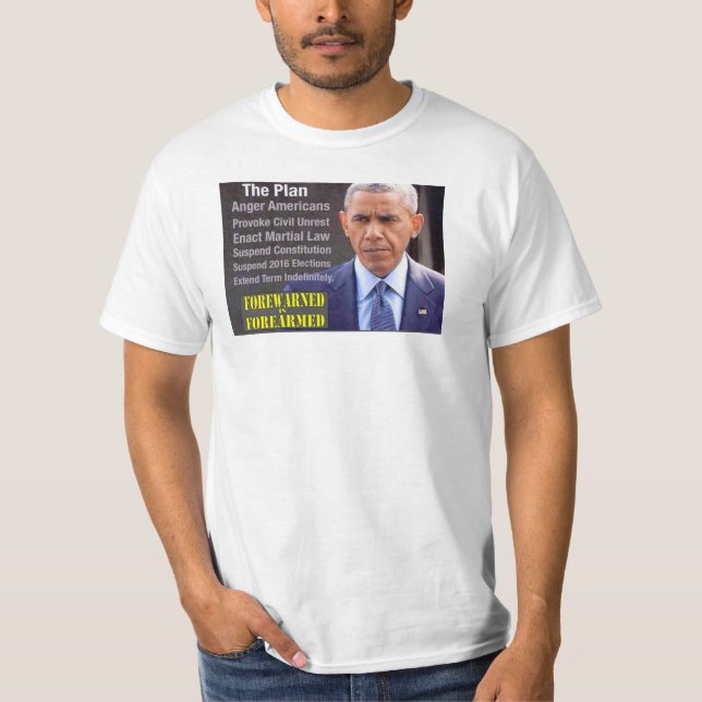OBAMA, The Plan T-Shirt (Front)