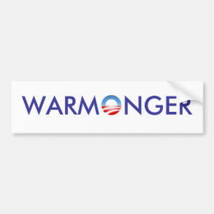 Obama the Warmonger Bumper Sticker
