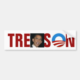Obama Treason Bumper Sticker