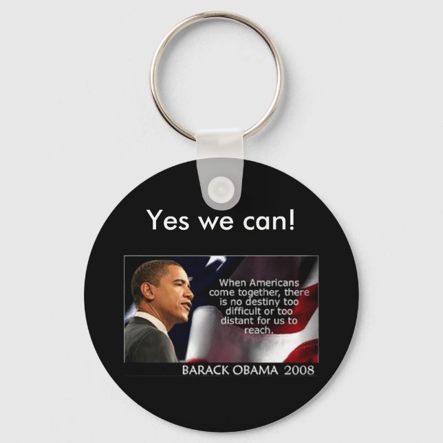 Obama-Unity Key Ring (Front)