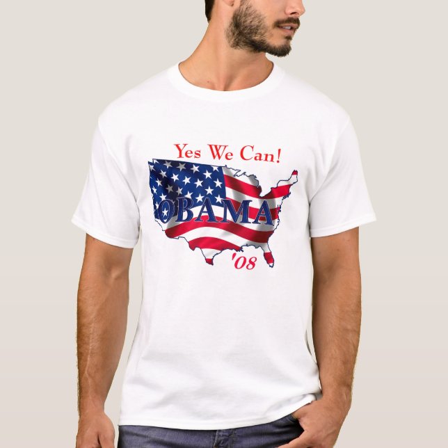 Obama USA mens T-Shirt (Front)