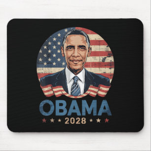 Obama Vintage President 2028 Obama _17 Mouse Pad