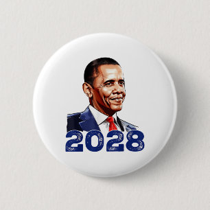 Obama Vintage President 2028 Obama _1 6 Cm Round Badge