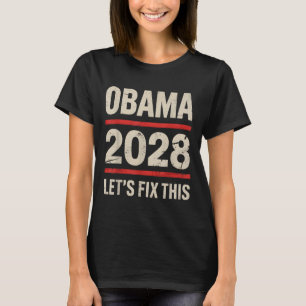Obama Vintage President 2028 Obama _24 T-Shirt