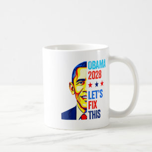 Obama Vintage President 2028 Obama _2 Coffee Mug