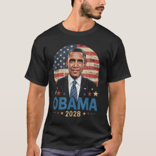 Obama Vintage President 2028 Obama _44 T-Shirt