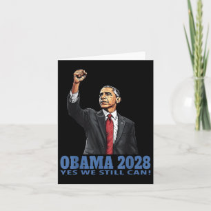 Obama Vintage President 2028 Obama _6  Card
