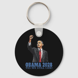 Obama Vintage President 2028 Obama _6 Key Ring