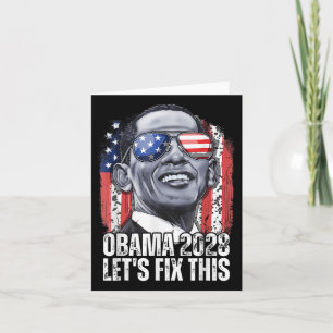 Obama Vintage President 2028 Obama _8 Card