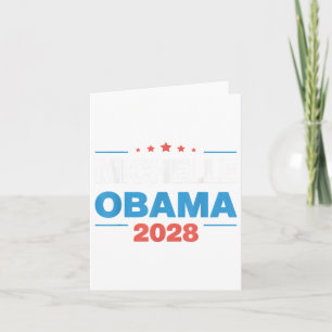 Obama Vintage President 2028 Obama  Card