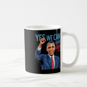 Obama Vintage Retro Patriotic 2028 Political Prote Coffee Mug