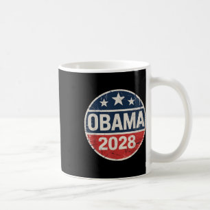 Obama Vintage Retro Patriotic 2028 Political Prote Coffee Mug