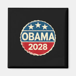 Obama Vintage Retro Patriotic 2028 Political Prote Magnet