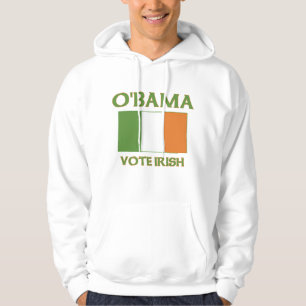 Obama Vote Irish Hoodie
