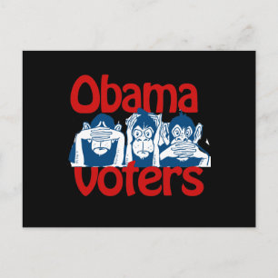 Obama Voters Postcard