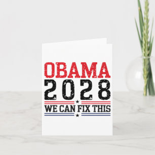 Obama We Can Fix This Protest Resist And Save Demo Card