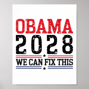 Obama We Can Fix This Protest Resist And Save Demo Poster