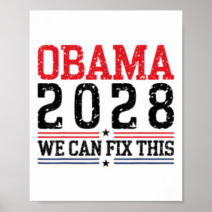 Obama We Can Fix This Protest Resist And Save Demo Poster