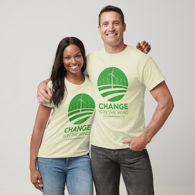 Obama Winds of Change Organic Mens T-Shirt (Unisex)