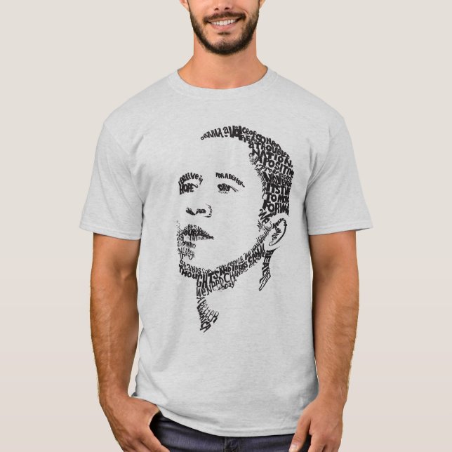 Obama Words of Hope T-Shirt (Front)