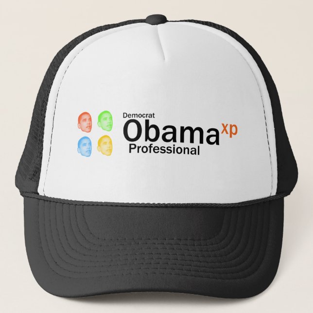 Obama XP Professional Trucker Hat (Front)