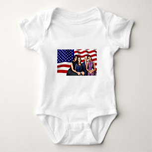 Obama,Yes We Can_ Baby Bodysuit