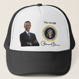 Obama Yes We Did - Baseball Cap