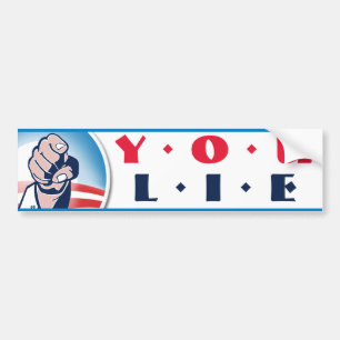 Obama You Lie Bumper Sticker