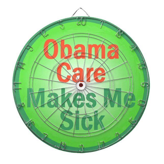ObamaCare Dartboard (Front)