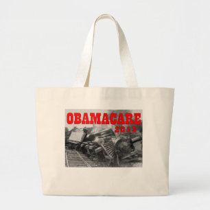 OBAMACARE LARGE TOTE BAG