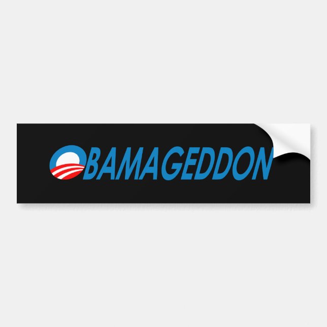 Obamageddon Bumper Sticker (Front)