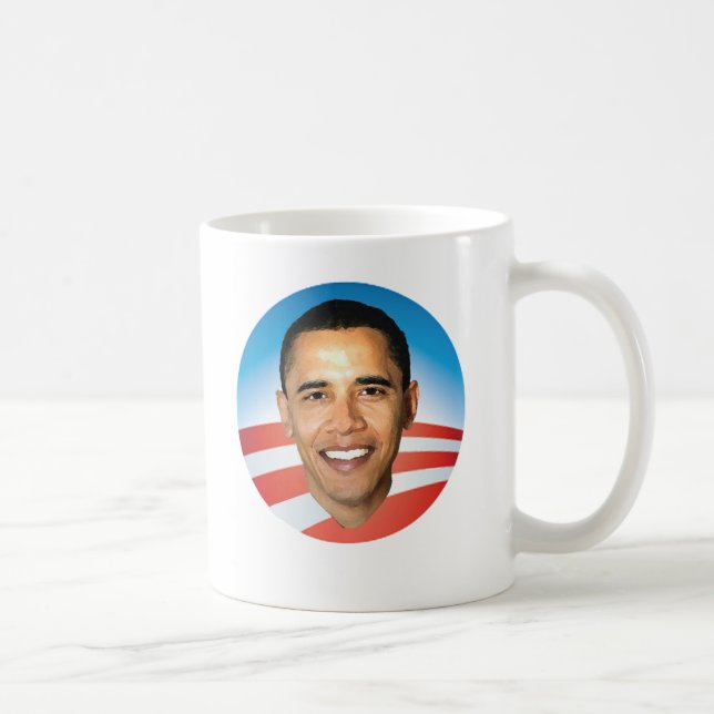 obamalogo2008c, Barack Obama2008 Coffee Mug (Right)