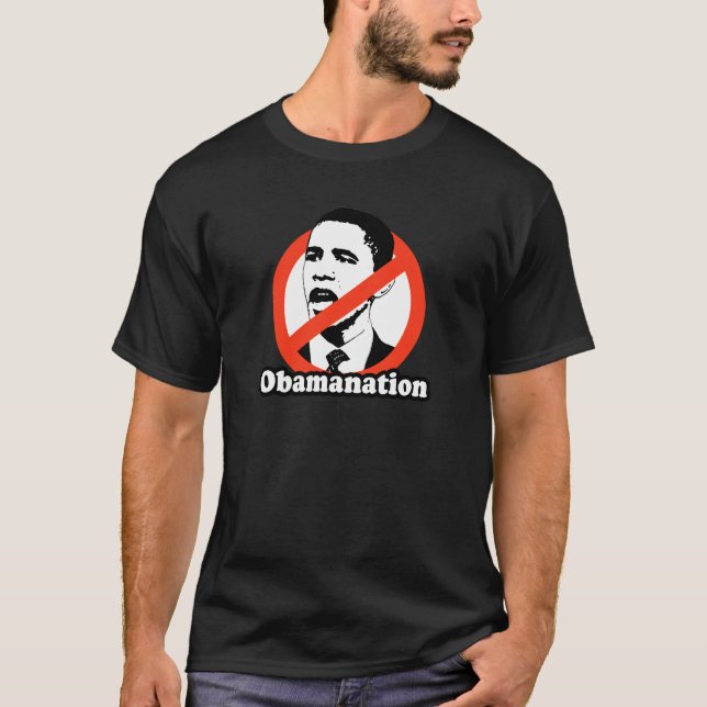 OBAMANATION / ANTI-OBAMA T-SHIRT (Front)
