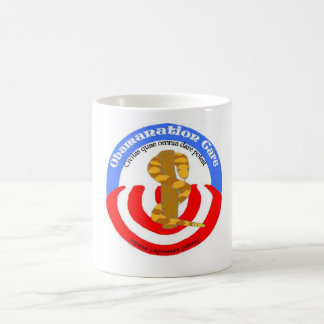 obamanation care latin coffee mug