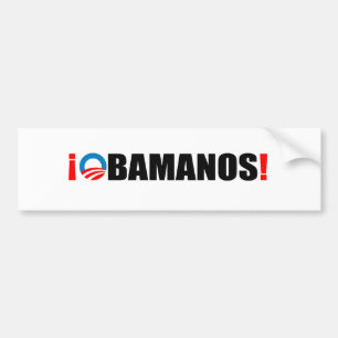 OBAMANOS BUMPER STICKER