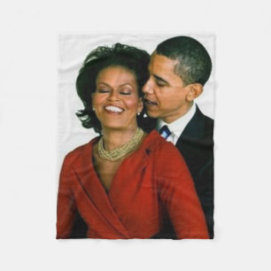 OBAMAS FLEECE BLANKET