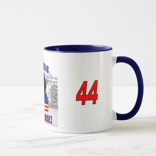 Obamas In Da House Mug (Right)