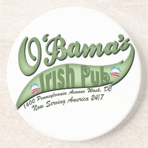 O'bama's Irish Pub Coaster