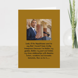 Obama's past - the media won't ask and won't tell card